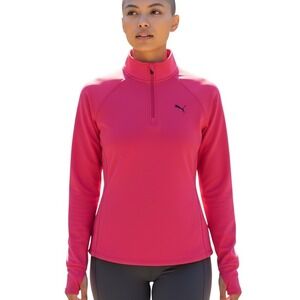 Puma Golf Pullover Shirt Activewear Running Training‎ Top Sz Medium